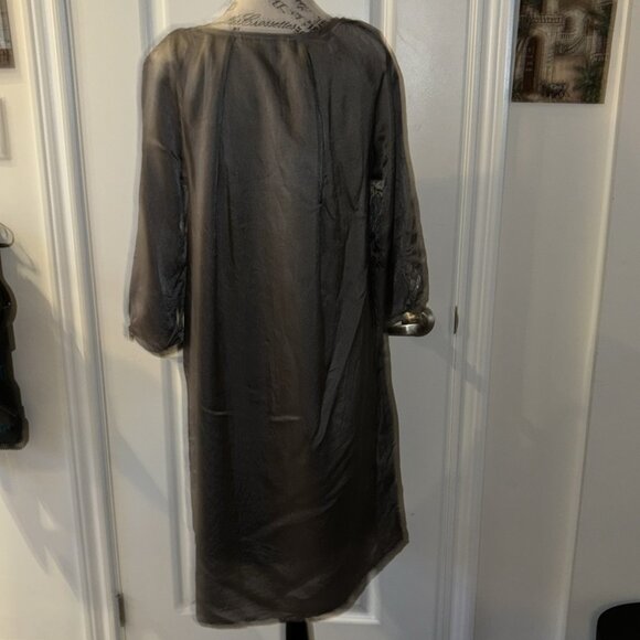 Truly by Part Two Butterfly Silk Blend Dress with Slip - Picture 4 of 8